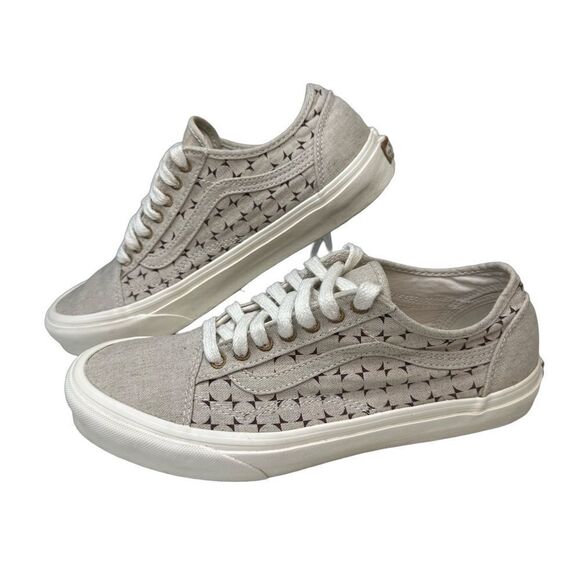 VANS Old Skool Tapered 'Eco Theory Checkerboard Port' Size 9.5 - Picture 3 of 17